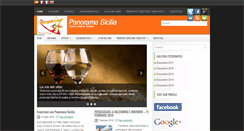 Desktop Screenshot of panoramasicilia.net